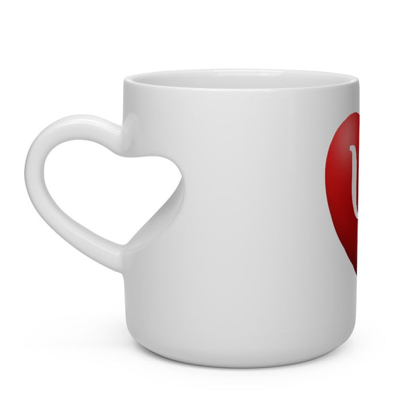Psi Symbol Heart Shape Mug - Psych Outlet