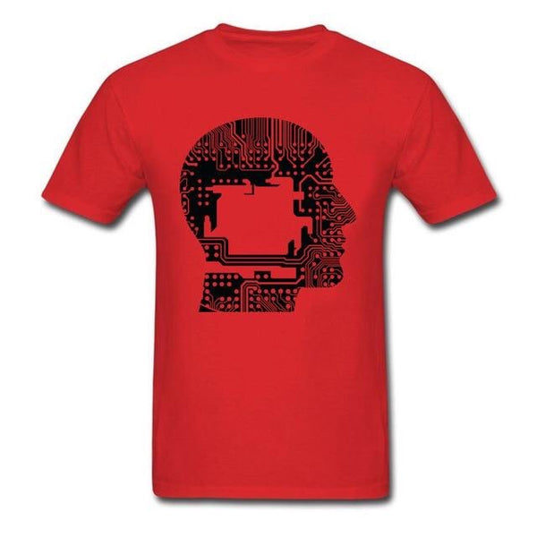 Men’s Circuit Brain T-shirt - Premium 100% Cotton - Psych Outlet