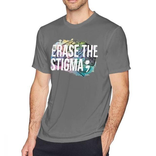 Erase The Stigma Men’s T-Shirt - Psych Outlet
