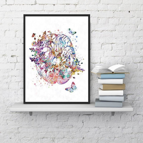 Butterfly Brain - Canvas Wall Art Print - Psych Outlet