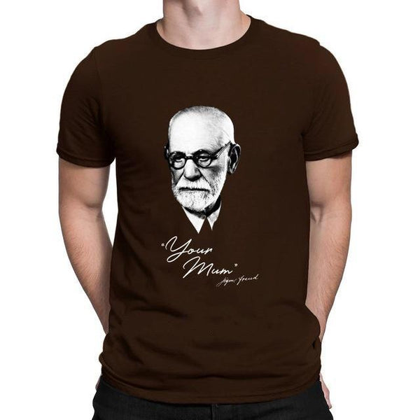 Men’s Sigmund Freud Your Mum T-Shirt - Psych Outlet