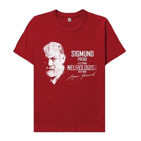 Men’s Sigmund Freud Austrian Neurologist T-Shirt - Psych Outlet