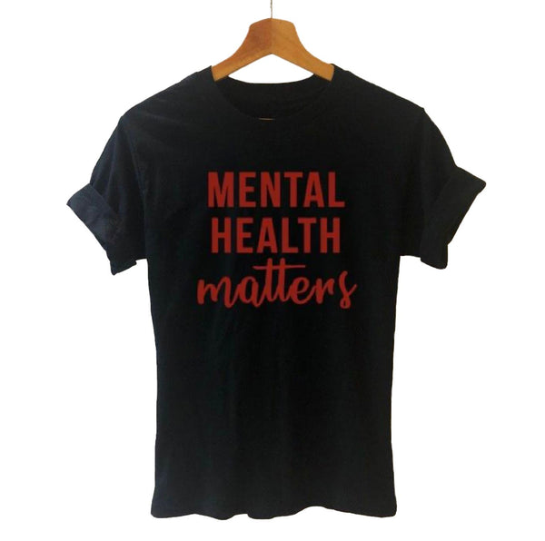 Mental Health Matters - Women‘s Casual T-shirt - Psych Outlet