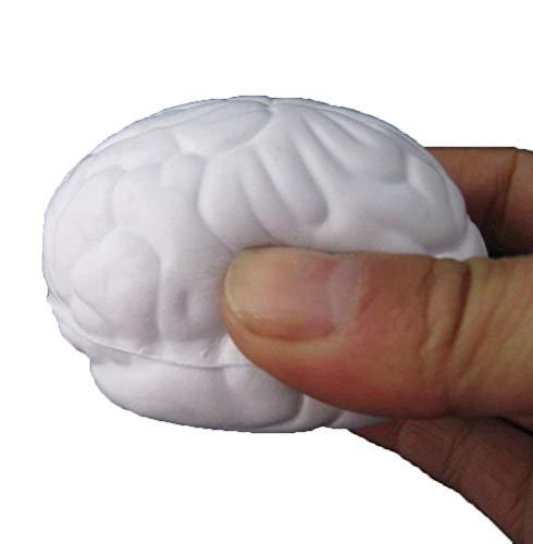 Stress Relief - Squeezable Foam Brain 6 Pack - Psych Outlet