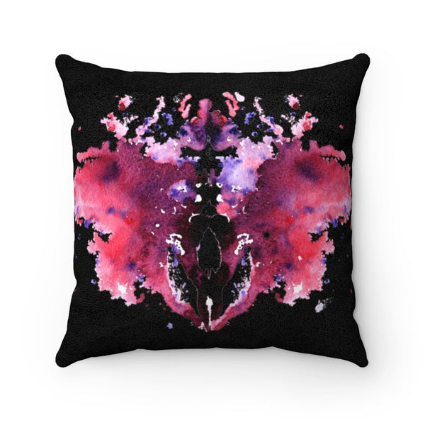Rorschach Premium Square Pillow & Cover - Black - Psych Outlet