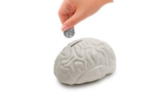 Ceramic Brain Piggy Bank - Psych Outlet