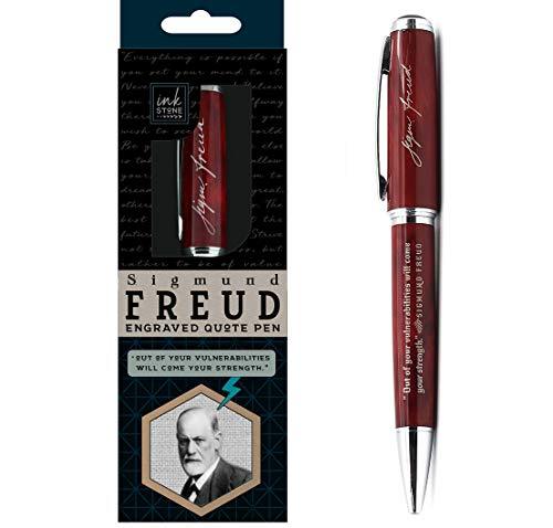 Sigmund Freud - Engraved Quote Pen - Psych Outlet