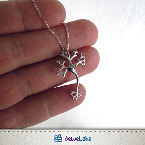 Handmade Sterling Silver Neuron Necklace & Pendant - Psych Outlet