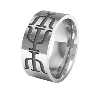 Psi symbol Ring, Greek Letter Ring, Greek Alphabet Ring - Psych Outlet