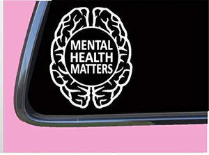 Mental Health Matters Window Sticker - Psych Outlet