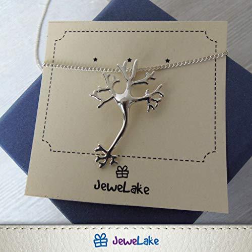 Handmade Sterling Silver Neuron Necklace & Pendant - Psych Outlet