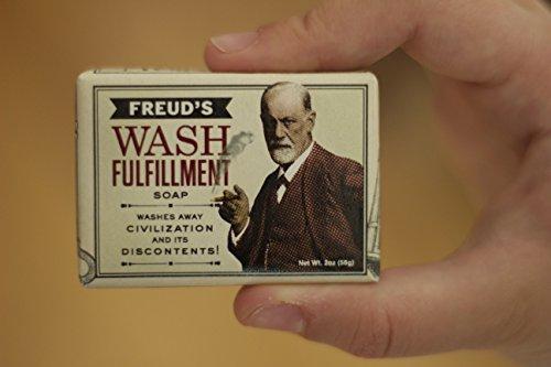 Freud Wash Fulfillment Soap - 1 Mini Bar of Soap - Made in The USA - Psych Outlet