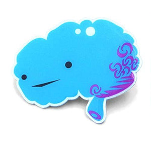 I Heart Guts - Brain Lapel Pin - All You Need is Lobe - Psych Outlet