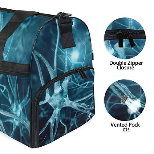 Abstract Neurons Travel Bag - Psych Outlet