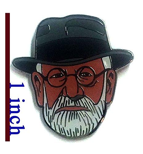 Sigmund Freud Psychology Lapel Pin - Psych Outlet