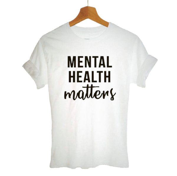 Mental Health Matters - Women‘s Casual T-shirt - Psych Outlet