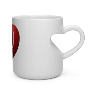 Psi Symbol Heart Shape Mug - Psych Outlet