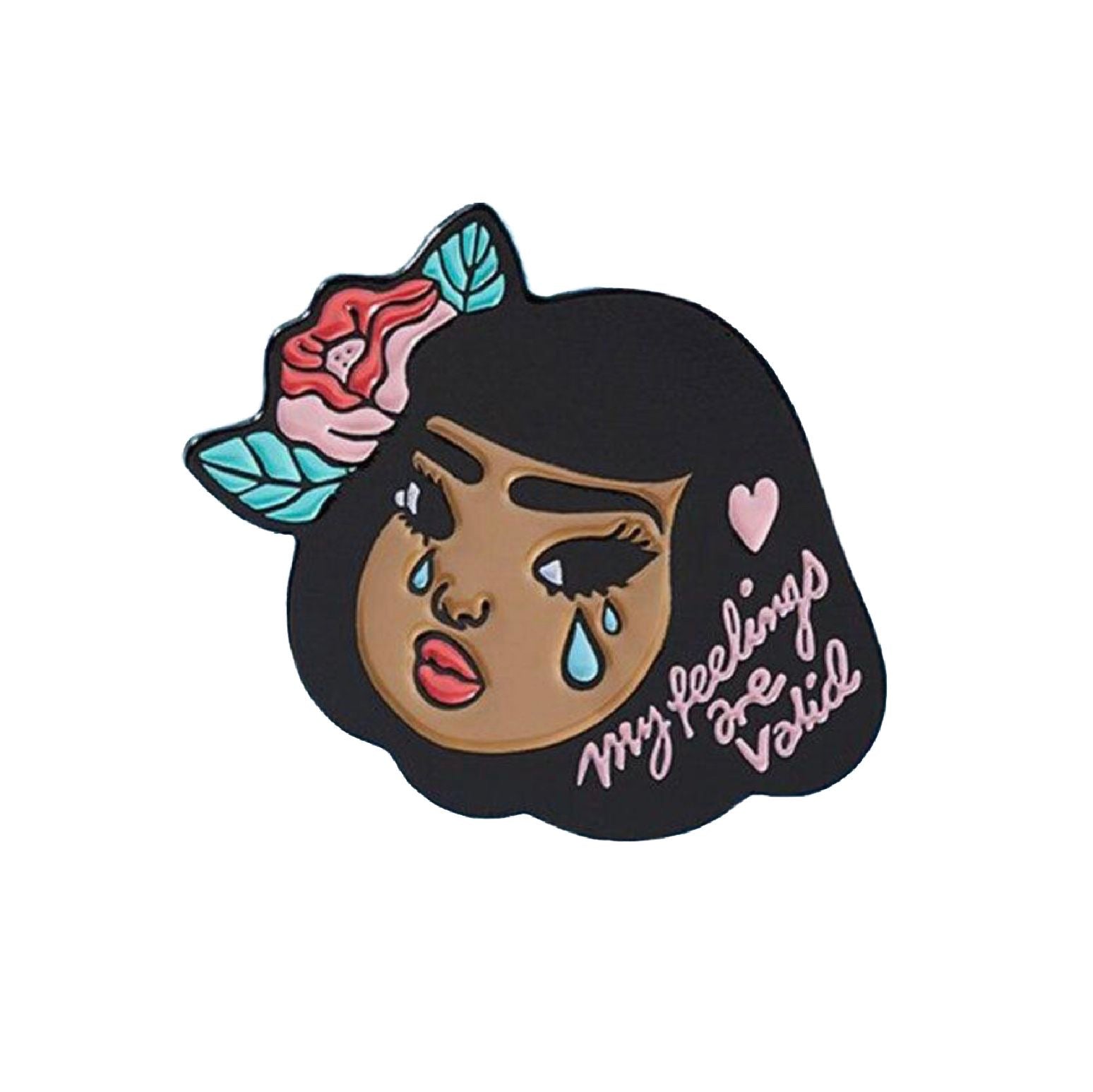 Lola Enamel Pin - My Feelings Are Valid - Psych Outlet