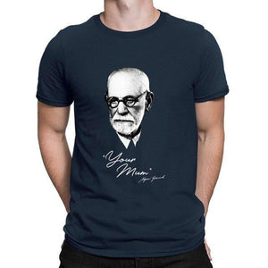 Men’s Sigmund Freud Your Mum T-Shirt - Psych Outlet