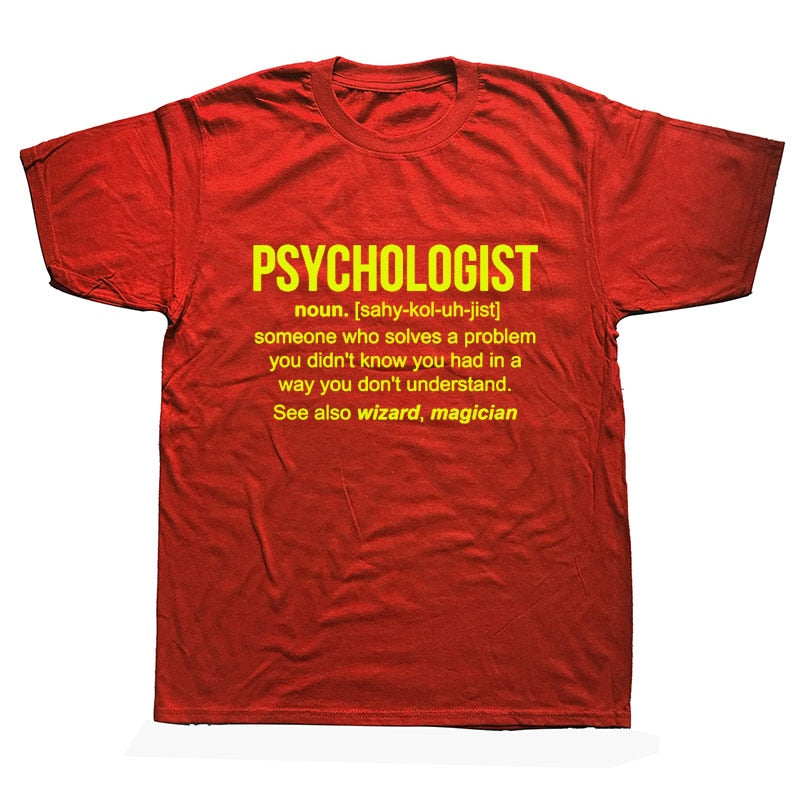 Funny Psychologist Definition T-Shirt - Main Image