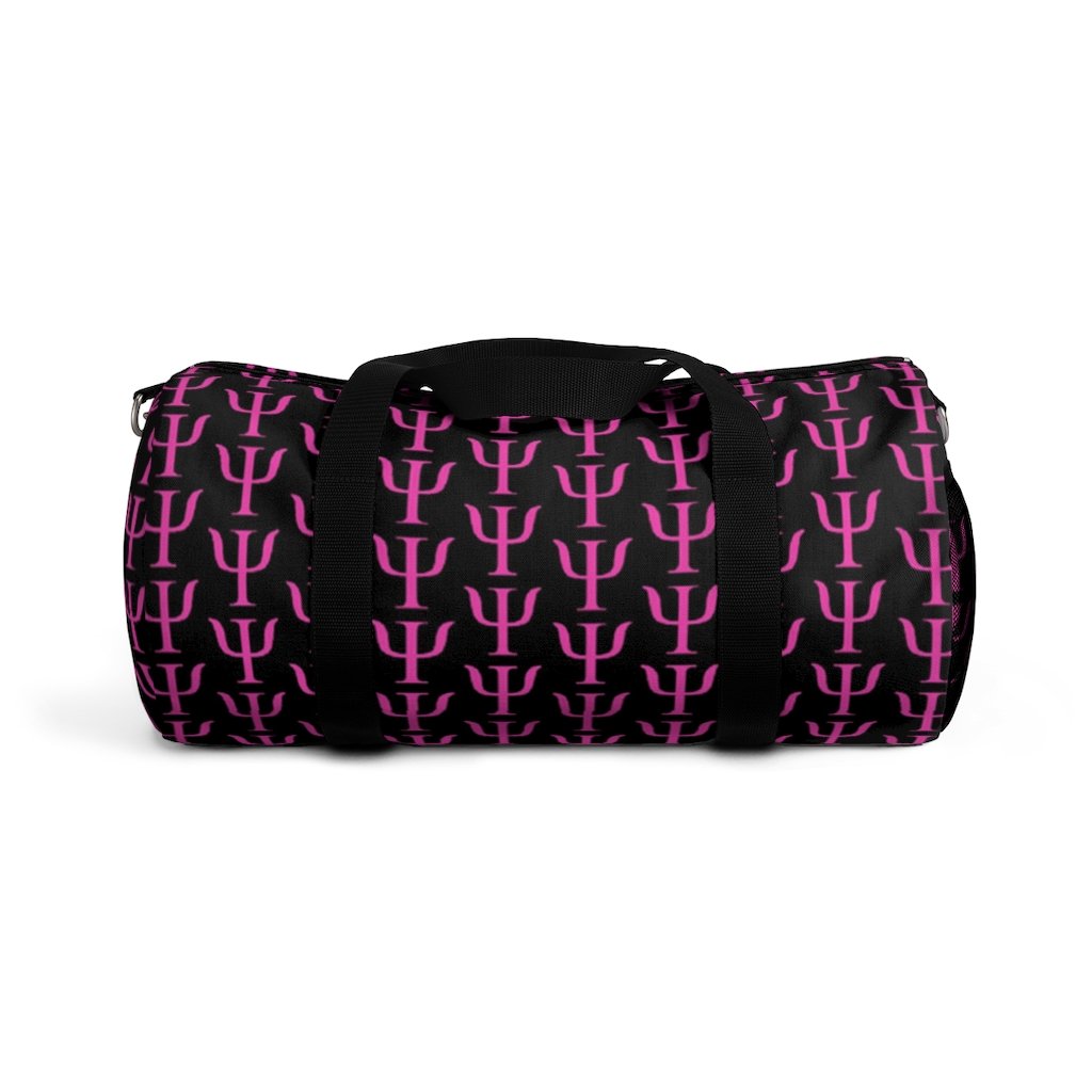Psi Print Duffel Bag - Hot Pink - Psych Outlet