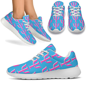 Psi Print Sneakers - Blue/White/Pink - Psych Outlet