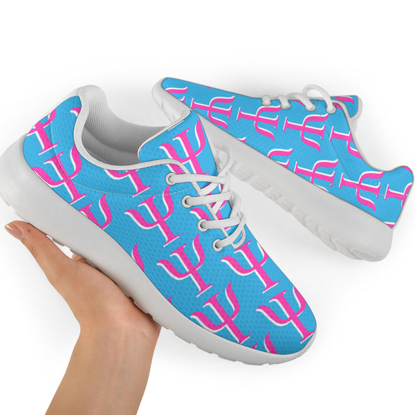 Psi Print Sneakers - Blue/White/Pink - Psych Outlet