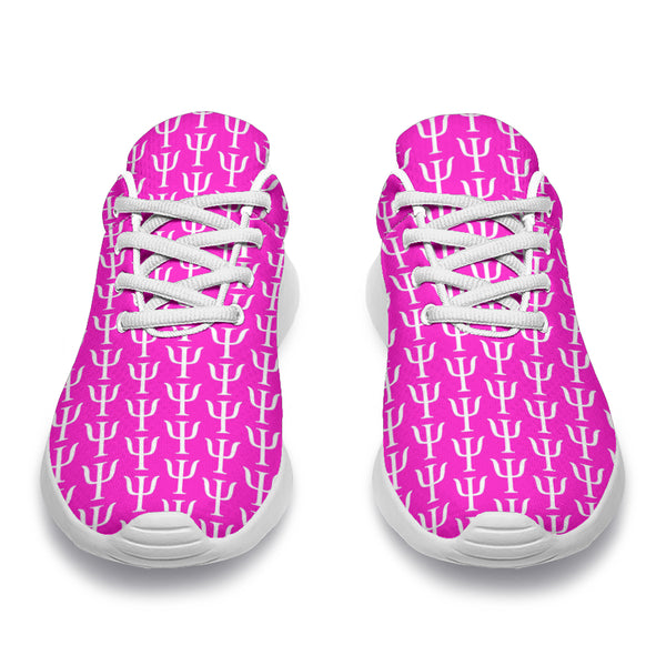 Psi Small Print Sneakers - Hot Pink - Psych Outlet