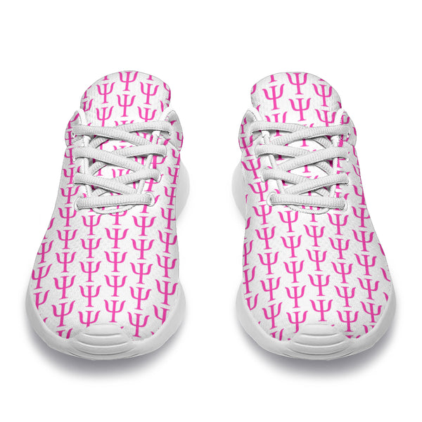 Psi Small Print Sneakers - Pink Logo - Psych Outlet