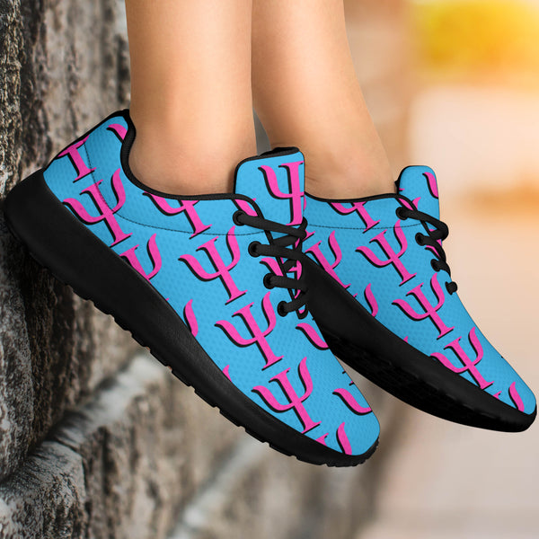Psi Print Sneakers - Blue/Black/Pink - Psych Outlet