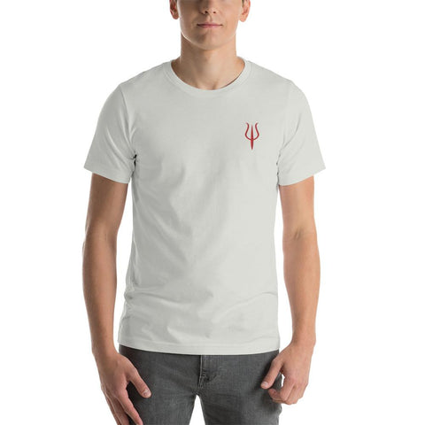 Devilish Psi Embroidered T-Shirt - Psych Outlet