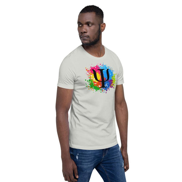 Unisex Paint Splat Short-Sleeve T-Shirt - Psych Outlet
