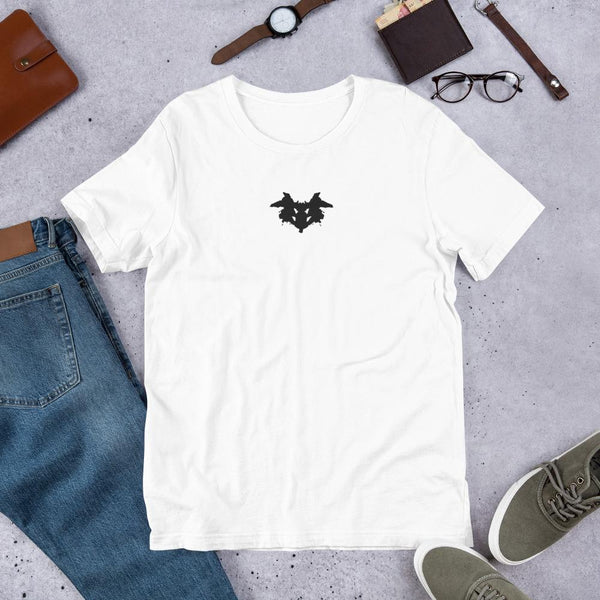Embroidered Rorschach Inkblot Unisex T-Shirt - Psych Outlet