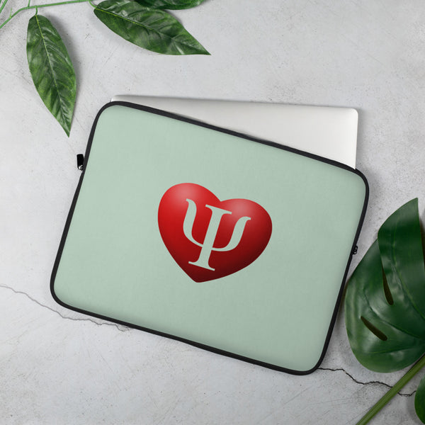 Psi Heart Laptop Sleeve - Psych Outlet