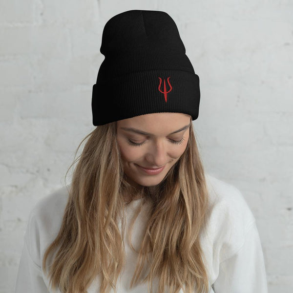 Devilish Psi Cuffed Beanie - Psych Outlet