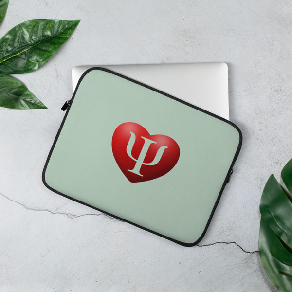 Psi Heart Laptop Sleeve - Psych Outlet