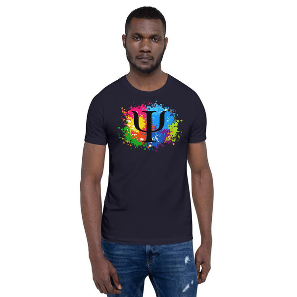 Unisex Paint Splat Short-Sleeve T-Shirt - Psych Outlet