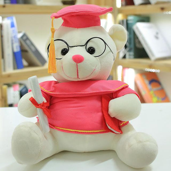 18-35cm Graduation Teddy Bear - 9 Designs - Psych Outlet