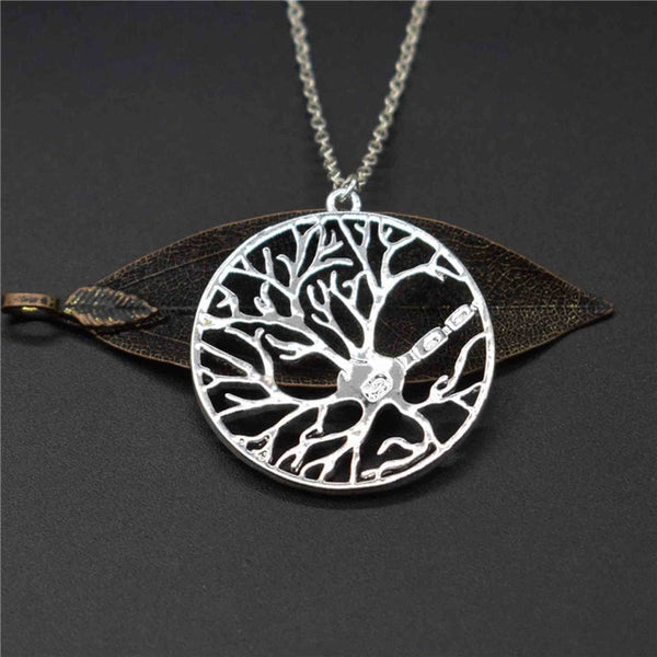 Circle Neuron Pendant & Necklace - Gold/Silver/Rose Gold/Black - Psych Outlet