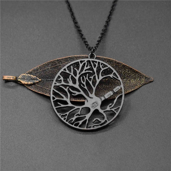 Circle Neuron Pendant & Necklace - Gold/Silver/Rose Gold/Black - Psych Outlet
