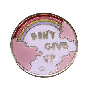 Don't Give Up - Mental Health Awareness Pin - Psych Outlet