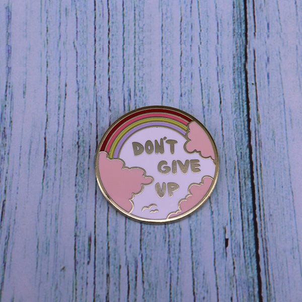 Don't Give Up - Mental Health Awareness Pin - Psych Outlet