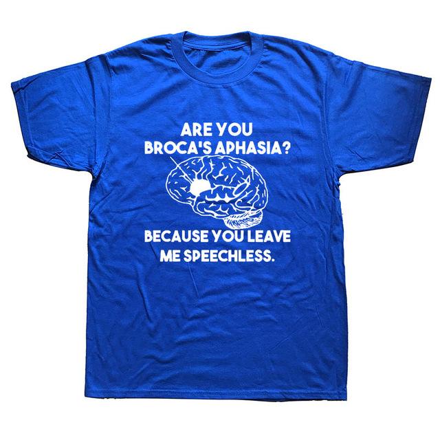 Broca’s Area Psychology Cotton T-Shirt - Psych Outlet