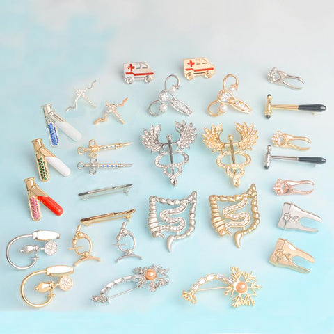 Medical Pins/Brooches (19 Designs) - Psych Outlet