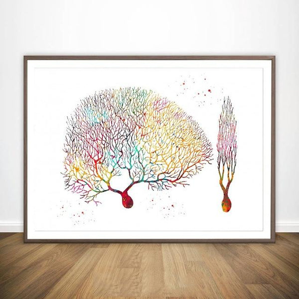 Brain Neuron Canvas Print - Psych Outlet