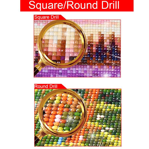 DIY Color Brain Mosaic - Round Diamond - Psych Outlet