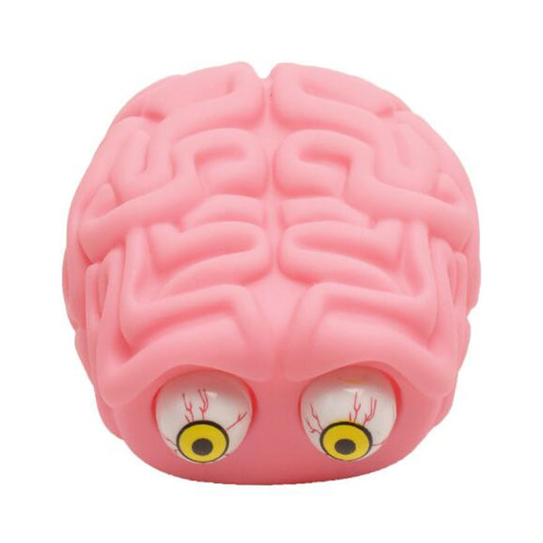 Flippy Brain - Squishy Eye Popping Squeeze Brain Toy - Psych Outlet