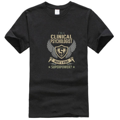 Clinical Psychologist Superpower T-Shirt - Psych Outlet