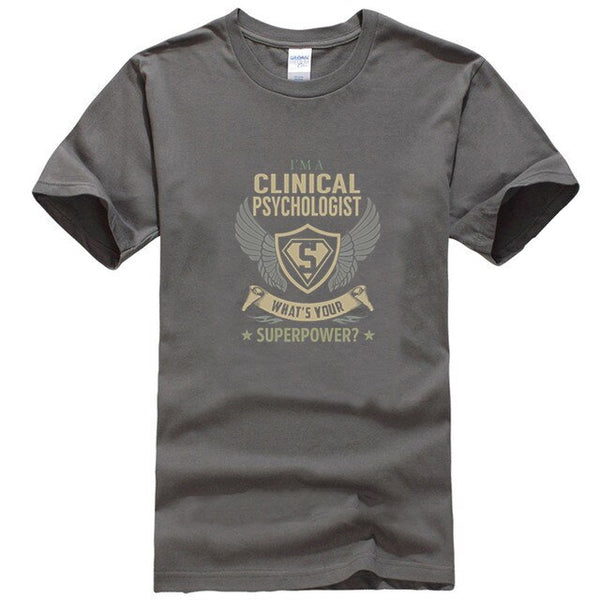 Clinical Psychologist Superpower T-Shirt - Psych Outlet