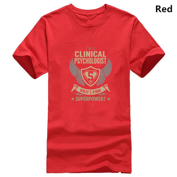 Clinical Psychologist Superpower T-Shirt - Psych Outlet